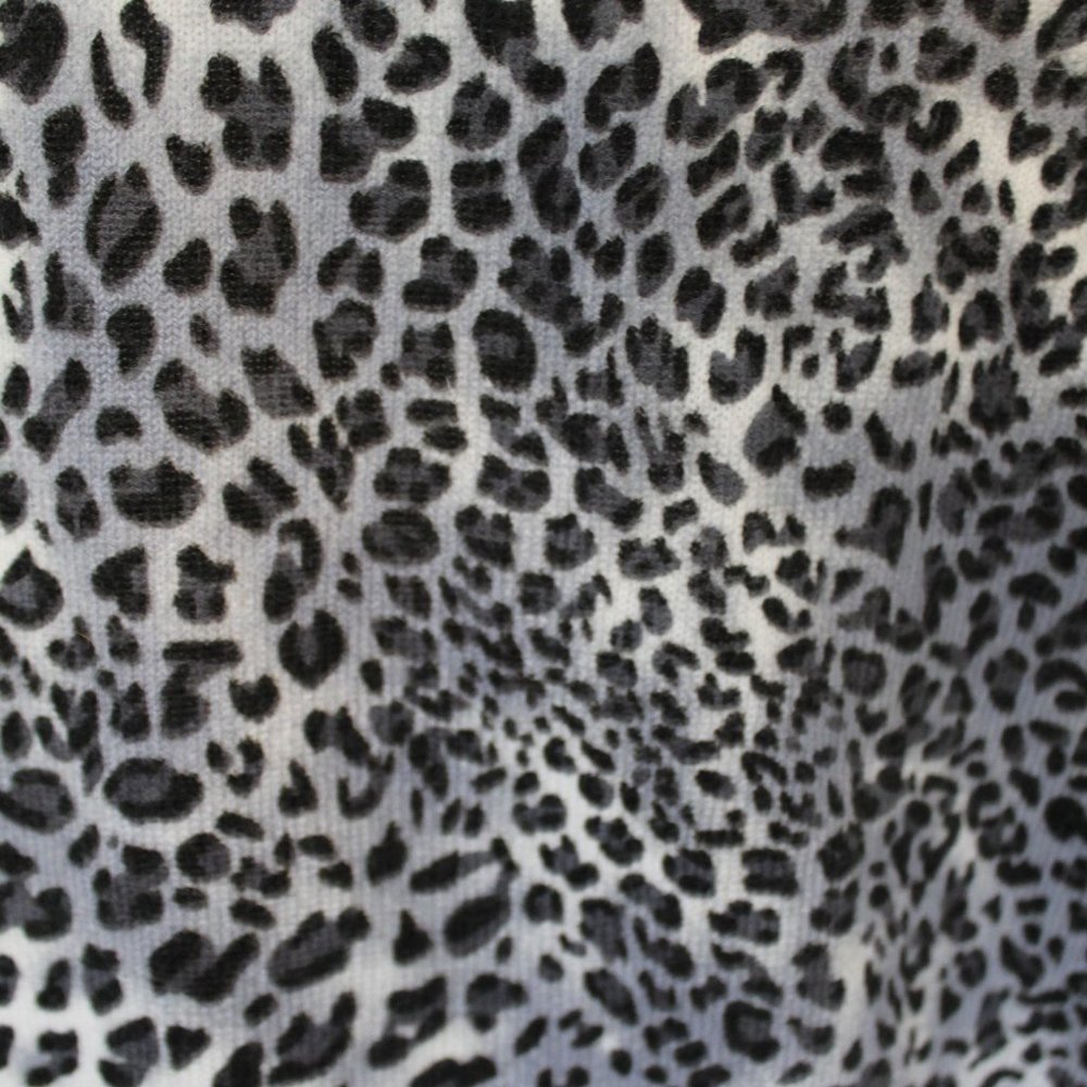 Evan-Picone Leopard Print Button-Front Cadigan Sw… - image 4